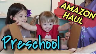 PRESCHOOL UNBOXING || ** HUGE ** AMAZON HAUL for Special Needs Homeschool