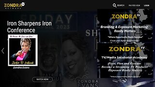 Zondra Evans, CEO/Founder of Zondra TV Network on Power Connections w/ Dr. Kevin Vaughan