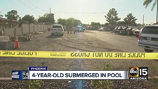 4-year-old critical after near drowning in Phoenix