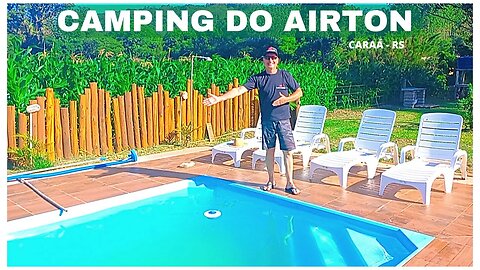 CAMPING DO AIRTON - | CARAÁ - RS | piscina, praia, camping, pesca, apartamento, esporte e lancheria