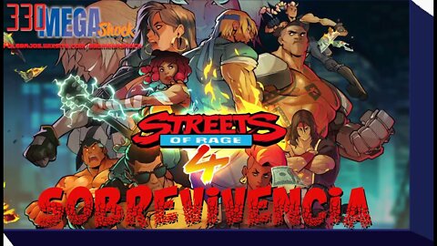 Streets of Rage 4 Sobrevivência com Skate SOR3