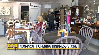 Tampa Bay non-profit organization opening 'kindness' store in Odessa to raise money and help others