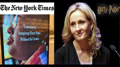 New York Times Making THREATS at Jk Rowling? They Imagine Harry Potter without Jk Rowling