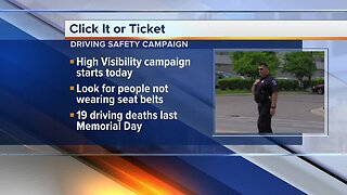 Click It or Ticket: Police enforcing crackdown across metro Detroit