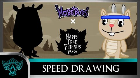Speed Drawing: Happy Tree Friends Fanon - Armor | Mobebuds Style