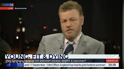 Mark Steyn GB News 01-09-22. Excess deaths - new German study reveals the cause