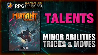 MUTANT: Elysium - Talents