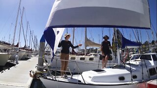 NEW SAILS ready to tackle the SOUTHERN OCEAN - Free Range Sailing Ep 168