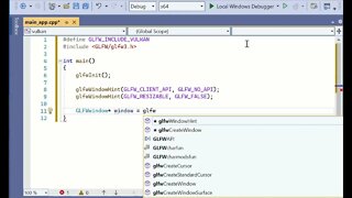 Vulkan CPP/C++ Game Development - Create a Basic Window