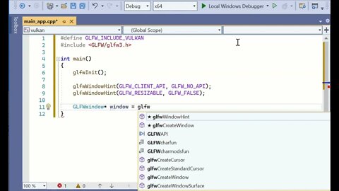 Vulkan CPP/C++ Game Development - Create a Basic Window