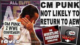 CM Punk NOT Likely to Return to AEW | Clip from Pro Wrestling Podcast Podcast #aew #cmpunk #wwe