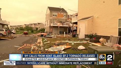 911 calls from Kent Island EF2 tornado released