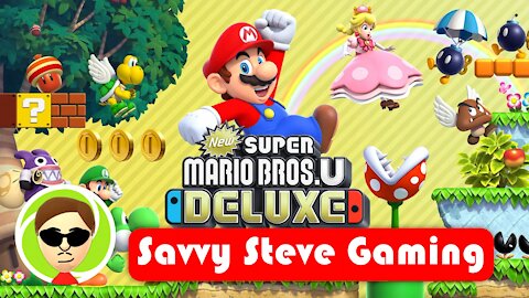 New Super Mario Bros. U Part 2 (The Layer Cake Desert)