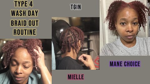 Overnight Conditioning My Bleached Type 4 Natural Hair With Mane Choice Overnight Mask