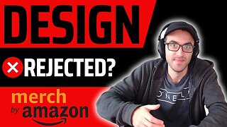 Design Rejected on Amazon Merch? Do This!