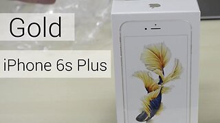 iPhone 6s Plus Gold - Unboxing & First Look!