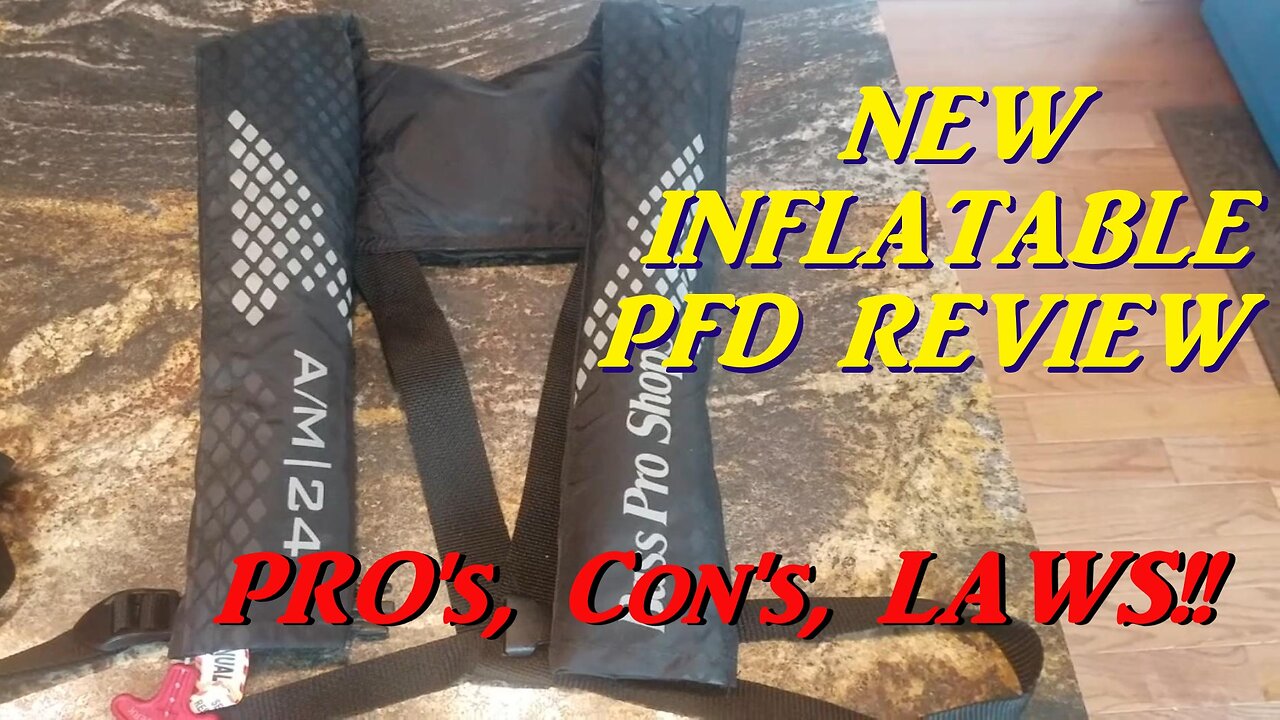Logo Inflatable Pfd NEW INFLATABLE PFD REVIEW!!