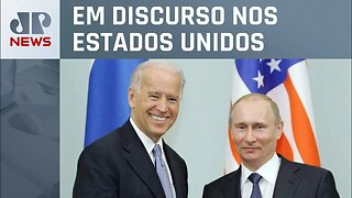 Kremlin critica comparação de Joe Biden sobre Putin e Hamas
