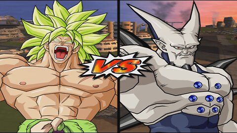 Broly(DBS) VS Omega Shenron - DBZ Budokai Tenkaichi 4