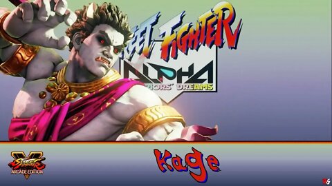 Street Fighter V Arcade Edition: Street Fighter Alpha - Kage