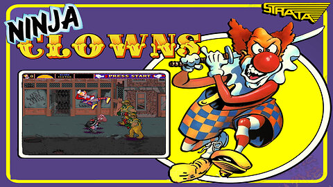 Ninja Clowns (Arcade) - Longplay - 1991