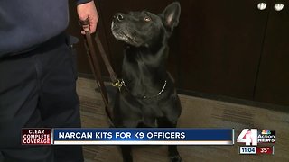 KCPD K-9 unit receives life-saving donation