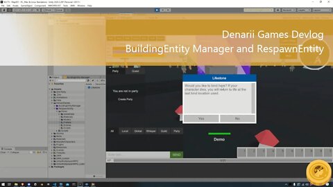 BuildingEntity Manager and RespawnEntity