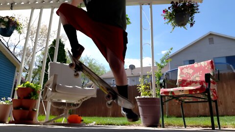 How to kickflip on a skateboard**step by step