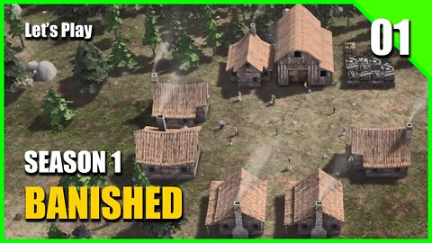 Banished: MegaMod 9 (Season 1) - 01 - Building Wooville with Mega Mod 9