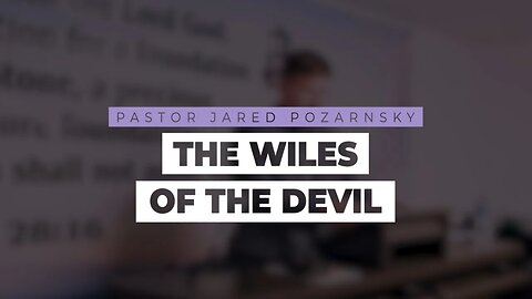 The Wiles of the Devil (SFBC Spokane 4th Year Anniversary) | Pastor Jared Pozarnsky