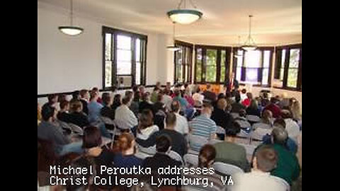 Michael Peroutka at Christ College in Lynchburg, VA (October 30, 2004)