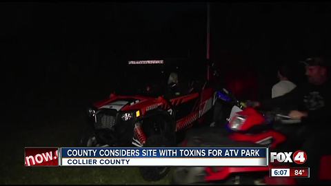 Collier County might consider cleaning up toxic land for ATV park