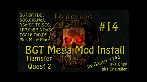 Let's Play Baldur's Gate Trilogy Mega Mod Part 14 - Hamster Quest 2