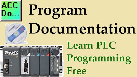 Learn PLC Programming - Free 3 - Program Documentation