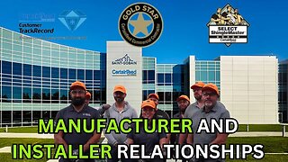 Importance of Manufacturer and Installer Relationships