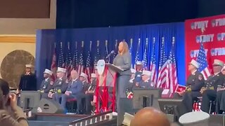 Letitia James Gets Drowned Out By Firefighters Chanting 'Trump' During FDNY Speech