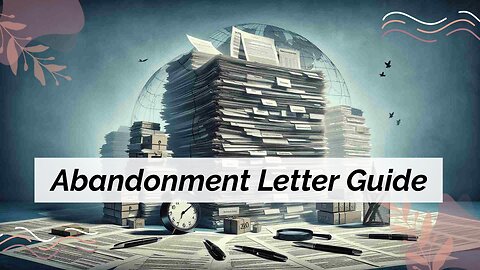 Drafting a Comprehensive Abandonment Letter: Essential Information Explained