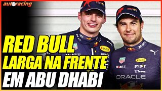 VERSTAPPEN P1 PEREZ P2 NO TREINO DE CLASSIFICAÇÃO DO GP DE ABU DHABI YAS MARINA F1 2022