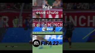 Pega esse chute Fifa 22 - #shorts