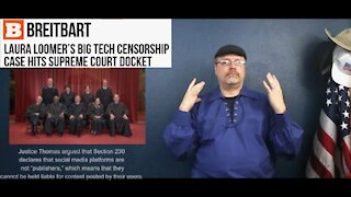 Laura Loomer’s Big Tech Censorship Case Hits Supreme Court Docket SIGNED ASL Patriot Broadcast