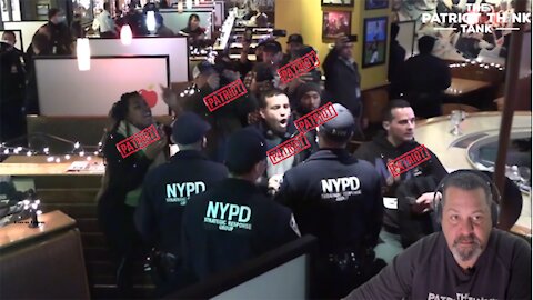 NYPD TREAD ON CITIZENS TO ENFORCE UNCONSTITUIONAL MANDATES! CITIZENS ARRESTED FOR NOT HAVING PAPERS!