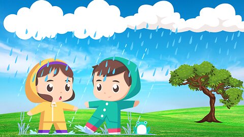 Rain Songs for Kids| Rhymes for kids #childern's Fun