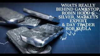 Whats Really Behind the Robinhood, Gamestop, Silver Debacle, Day Trader, Markets Expert, Bob Kudla