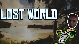building the raft - Lost World