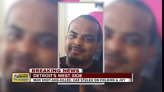 Family identifies 28-year-old man shot, killed before his vehicle was stolen