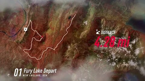 DiRT Rally 2 - Slippery Escort Through Fury Lake Depart