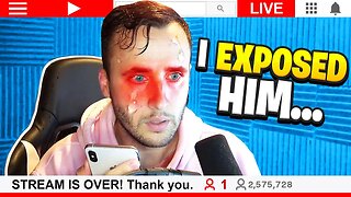 He Accidentally Left ON His Fortnite Stream.. (EXPOSED)