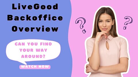 LiveGood BackOffice Overview: What You Need to Know