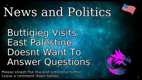 Buttigieg Visits East Palestine Doesnt Want To Answer Questions