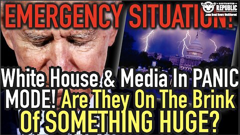 Emergency Situation! White House and Media In PANIC MODE! Are they On The Brink of Something HUGE?